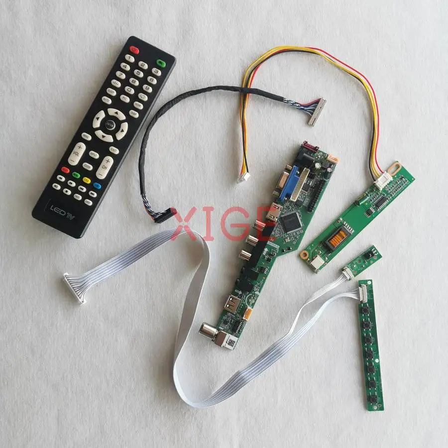 Комплект плат контроллера матрицы для LP150X04, LP150X1, HSD150PX11, LP150X2, DIY, 1024x768, 1CCFL, LVDS-20Pin, HDMI+VGA+AV+USB
Комплект плат контроллера матрицы для LP150X04, LP150X1, HSD150PX11, LP150X2, DIY, 1024x768, 1CCFL, LVDS-20Pin, HDMI+VGA+AV+USB