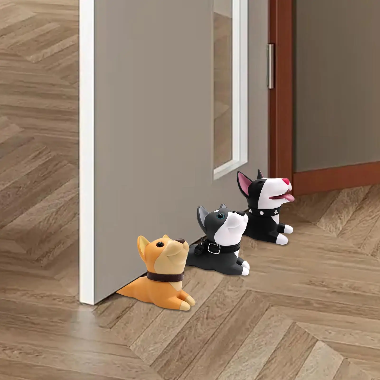 Animal Door Stopper Wedge Door Catcher Block Guard Prevents Injuries Non Slip Door Stop Family Office Anti-collision Stopper
Animal Door Stopper Wedge Door Catcher Block Guard Prevents Injuries Non Slip Door Stop Family Office Anti-collision Stopper