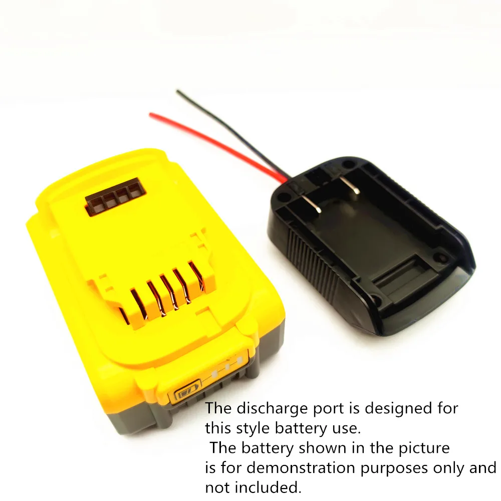 Battery Adapter Dock Power for Dewalt 18V/20V Max DIY Battery Converter Tool Connector Holder Electric Drills HENGCHANG
Battery Adapter Dock Power for Dewalt 18V/20V Max DIY Battery Converter Tool Connector Holder Electric Drills HENGCHANG