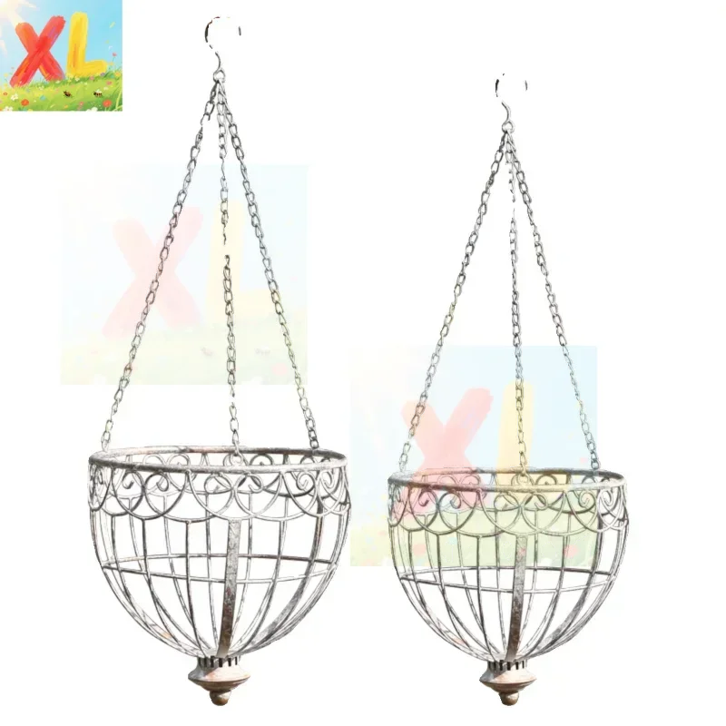 Wrought iron hanging hanging flower basket flower pot frame succulent plant hanging orchid green dill flower basket bracket
Wrought iron hanging hanging flower basket flower pot frame succulent plant hanging orchid green dill flower basket bracket