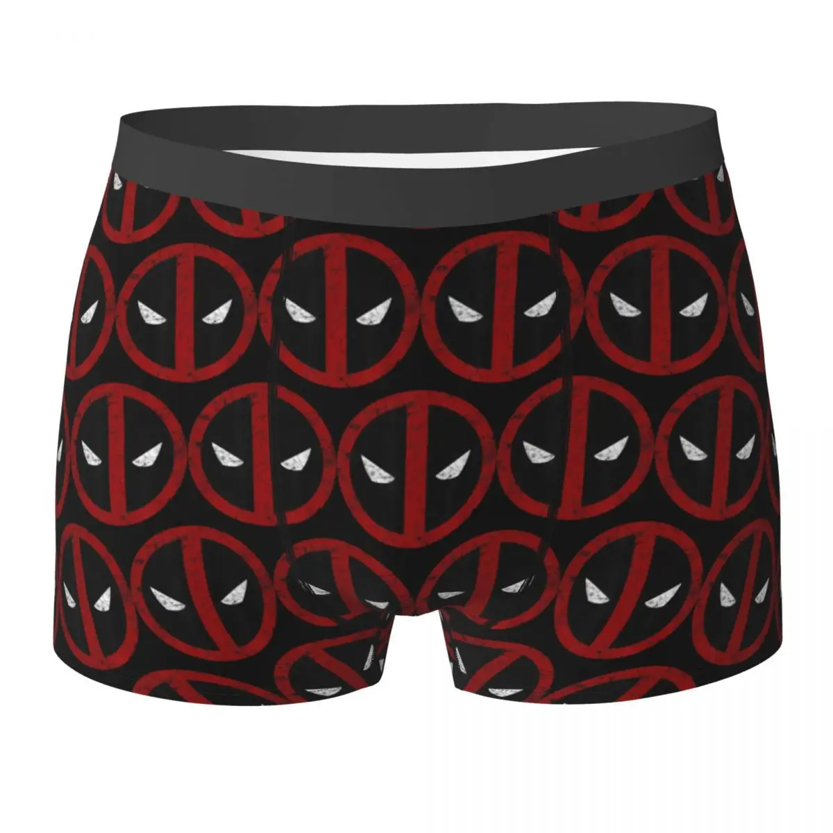 Comics Deadpool Mask Distressed Icon Underwear Man Boxer Brief Soft Trend Boxershorts High Quality Printed Large Size Underpants
Comics Deadpool Mask Distressed Icon Underwear Man Boxer Brief Soft Trend Boxershorts High Quality Printed Large Size Underpants