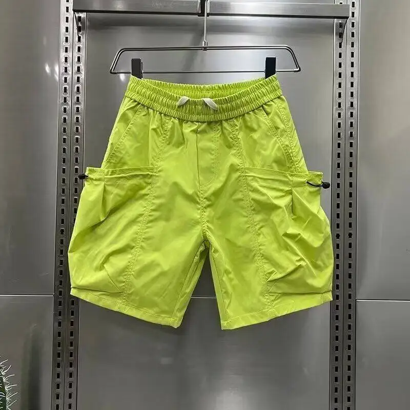 American Style Ice Silk Quick Dry Workwear Shorts Men's Summer Trendy Large Pocket Work Sport Loose Casual Five-Quarter Pants
American Style Ice Silk Quick Dry Workwear Shorts Men's Summer Trendy Large Pocket Work Sport Loose Casual Five-Quarter Pants