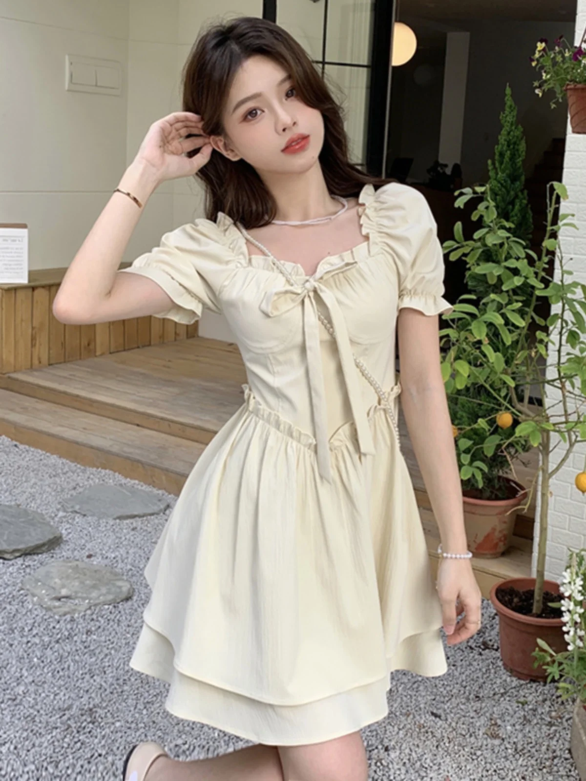plus Size Summer Women's Dress Knot Square Collar One Shoulder Conceal Meat Anti-Aging Skirt Casual Loose Fit High ...
plus Size Summer Women's Dress Knot Square Collar One Shoulder Conceal Meat Anti-Aging Skirt Casual Loose Fit High ...