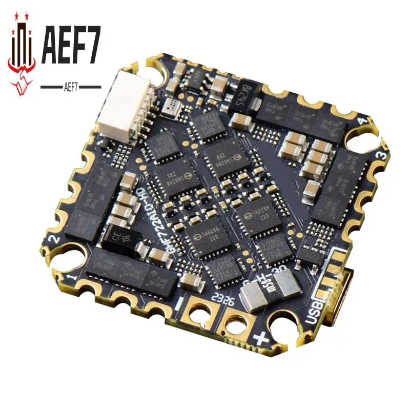 AEF7-GHF722AIO-HD 40A AIO Baro OSD F722 Flight Controller BLHELIS 40A 4In1 ESC 2-6S For FPV Freestyle Cinewhoop
AEF7-GHF722AIO-HD 40A AIO Baro OSD F722 Flight Controller BLHELIS 40A 4In1 ESC 2-6S For FPV Freestyle Cinewhoop