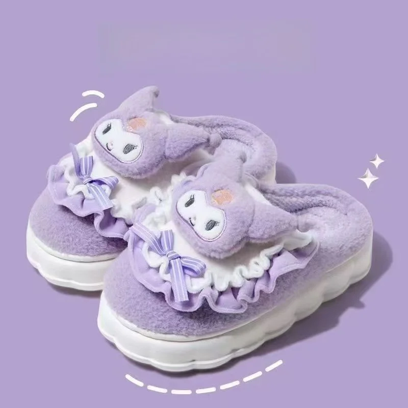 Детские тапочки, домашняя обувь, зимняя обувь Cinnamoroll с героями мультфильмов для девочек, теплая нескользящая обувь с мягкой подошвой, розовая, синяя, размер 36-41
Детские тапочки, домашняя обувь, зимняя обувь Cinnamoroll с героями мультфильмов для девочек, теплая нескользящая обувь с мягкой подошвой, розовая, синяя, размер 36-41