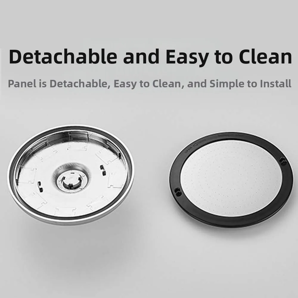 6-дюймовые душевые насадки, технология под высоким давлением, водосберегающая круглая насадка для душа, нержавеющая сталь 304, с мягким шлангом длиной 1,5 м 
6-дюймовые душевые насадки, технология под высоким давлением, водосберегающая круглая насадка для душа, нержавеющая сталь 304, с мягким шлангом длиной 1,5 м