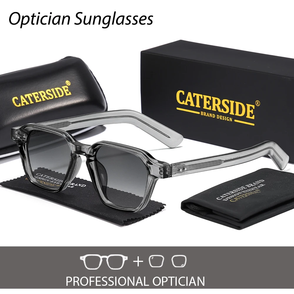 Новые мужские квадратные оптические солнцезащитные очки CATERSIDE, высококачественные брендовые солнцезащитные очки по рецепту, женские очки для путешествий и вечеринок на открытом воздухе
Новые мужские квадратные оптические солнцезащитные очки CATERSIDE, высококачественные брендовые солнцезащитные очки по рецепту, женские очки для путешествий и вечеринок на открытом воздухе