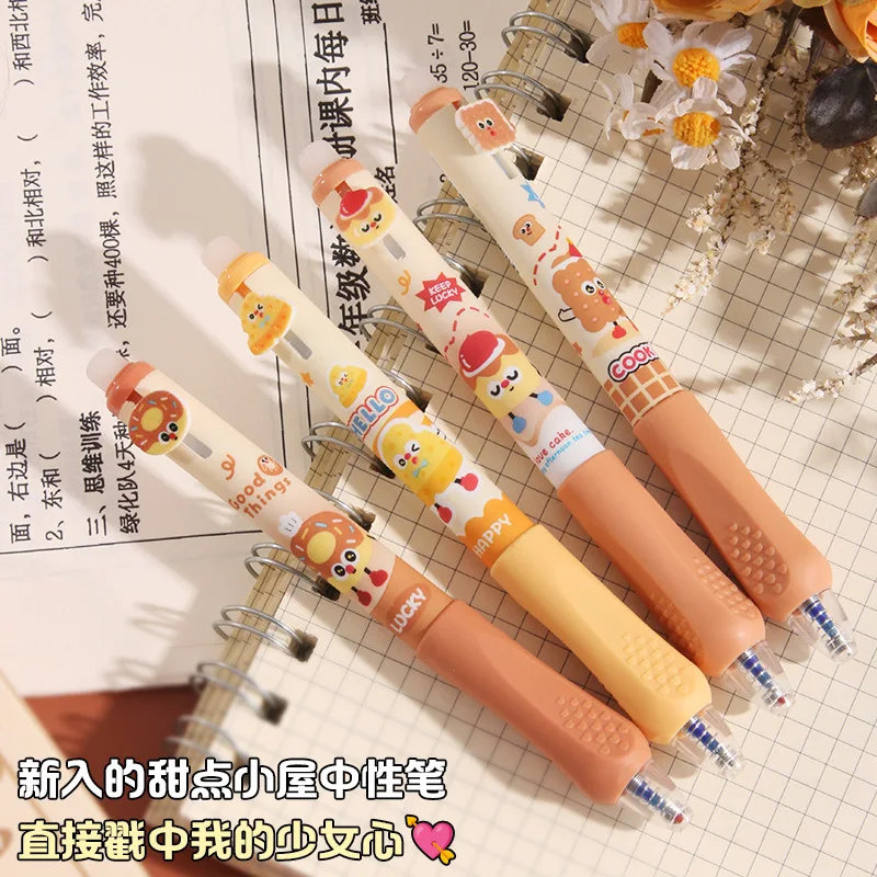 New-style push-erase pen, Sweet House high-visibility neutral pen, student stationery
New-style push-erase pen, Sweet House high-visibility neutral pen, student stationery