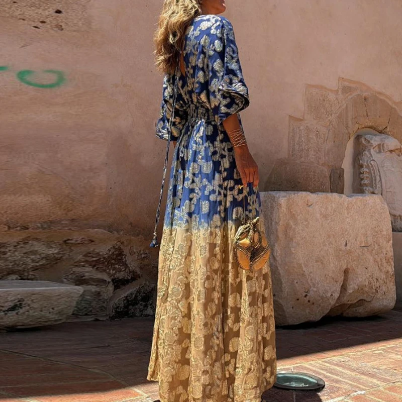 Casual Printed Patchwork Long Pants Jumpsuit 2024 Summer Lady V Neck Half Sleeved Loose Playsuit Fashion High Waist Boho Romper
Casual Printed Patchwork Long Pants Jumpsuit 2024 Summer Lady V Neck Half Sleeved Loose Playsuit Fashion High Waist Boho Romper