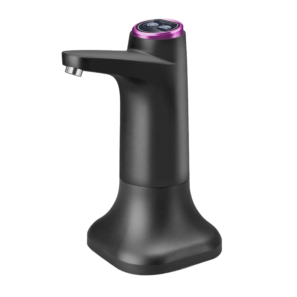 Electric Water Bottle Pump with Base USB Water Dispenser Portable Automatic Water Pump Bucket Bottle Dispenser - Black
Electric Water Bottle Pump with Base USB Water Dispenser Portable Automatic Water Pump Bucket Bottle Dispenser - Black