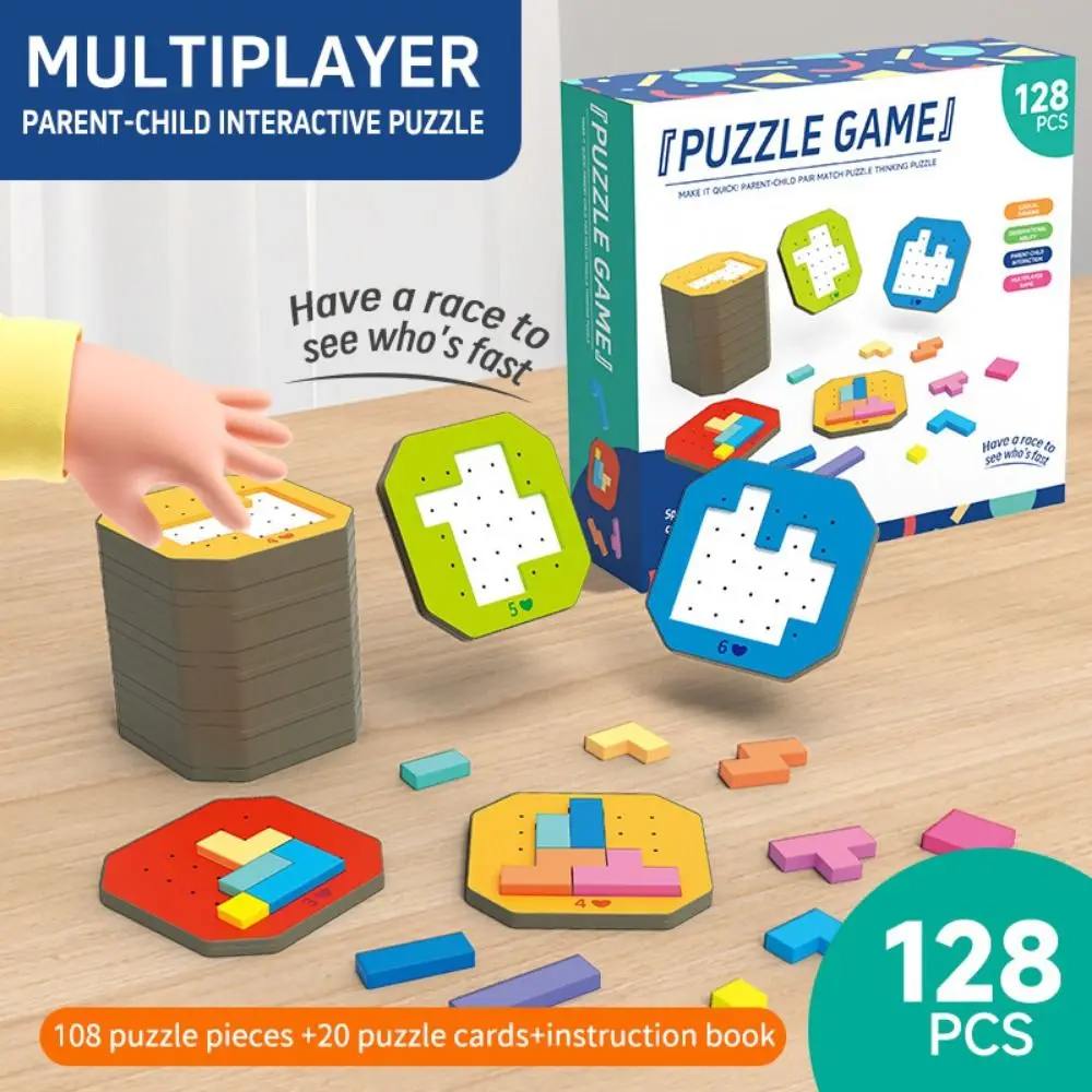 Logical Thinking Game Kids Tangram Jigsaw Puzzle Toy Geometry Colorful Wooden Quick-fix Tangram Jigsaw Puzzle Game Montessori
Logical Thinking Game Kids Tangram Jigsaw Puzzle Toy Geometry Colorful Wooden Quick-fix Tangram Jigsaw Puzzle Game Montessori