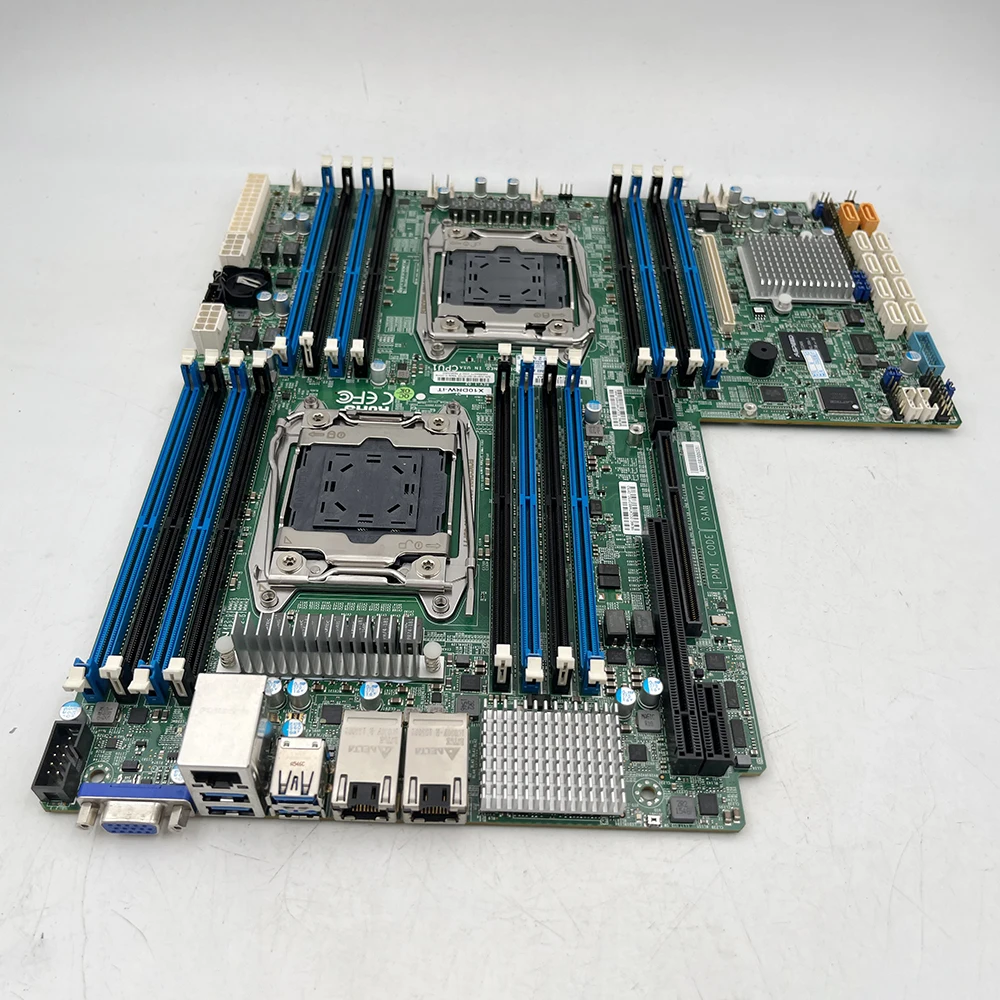 Two-Way Server Motherboard For X10DRW-iT LGA-2011 Support E5-2600 V3 V4 High Quality
Two-Way Server Motherboard For X10DRW-iT LGA-2011 Support E5-2600 V3 V4 High Quality