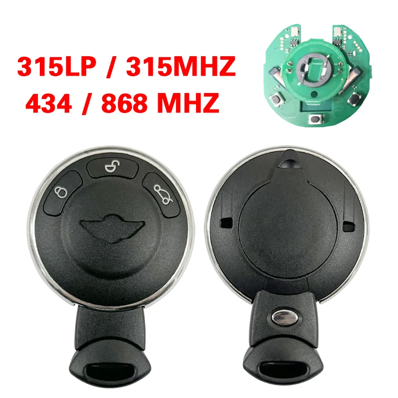 CN006135 for BMW Mini Cooper Smart Key 3 Button 315LP/315/434/868MHz FSK ID46 keyless
CN006135 for BMW Mini Cooper Smart Key 3 Button 315LP/315/434/868MHz FSK ID46 keyless