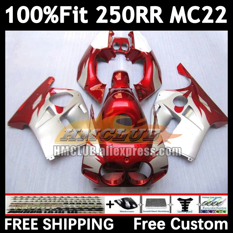 OEM red silver Injection For HONDA CBR 250RR CBR250RR 90 91 92 93 94 97No.1 MC22 CBR250 RR 1995 1996 1997 1998 1999 Fairings
OEM red silver Injection For HONDA CBR 250RR CBR250RR 90 91 92 93 94 97No.1 MC22 CBR250 RR 1995 1996 1997 1998 1999 Fairings