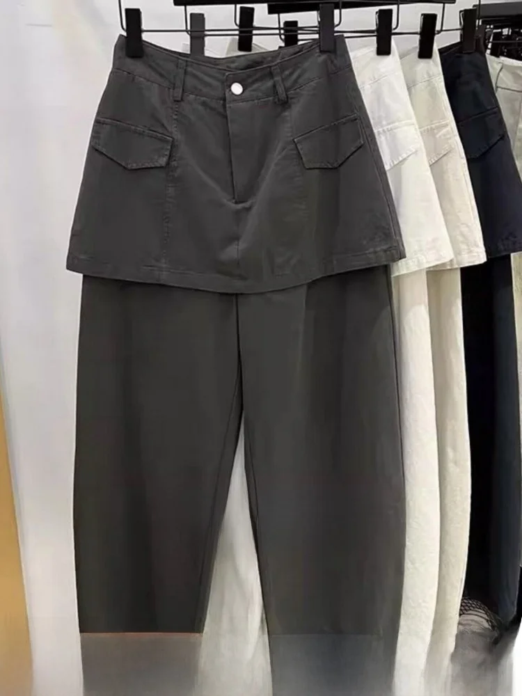 Korean Style High Waist Straight Leg Pants Thin Design Sense Layered Curtain Pants Slimming Long Trousers for Women Commute
Korean Style High Waist Straight Leg Pants Thin Design Sense Layered Curtain Pants Slimming Long Trousers for Women Commute