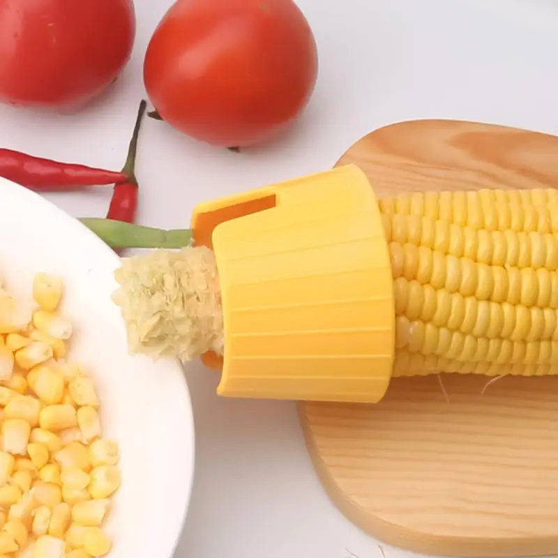 Corn Cutter Portable Stainless Steel Corn Peeler Household Corn Peeler with Ergonomic Handle for Kitchen
Corn Cutter Portable Stainless Steel Corn Peeler Household Corn Peeler with Ergonomic Handle for Kitchen