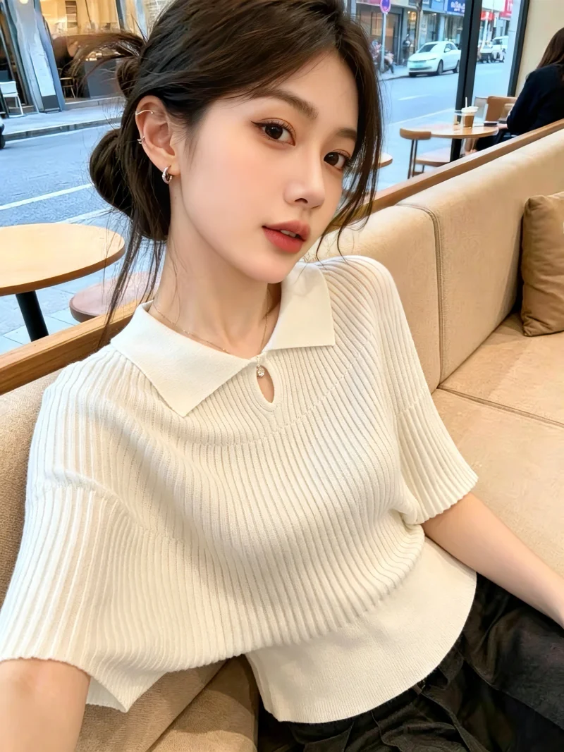 Recommended Self-Preserved Light Maturity Batwing Sleeve Knitted Sweater Women's Summer New Design Sensation Elegant Top
Recommended Self-Preserved Light Maturity Batwing Sleeve Knitted Sweater Women's Summer New Design Sensation Elegant Top