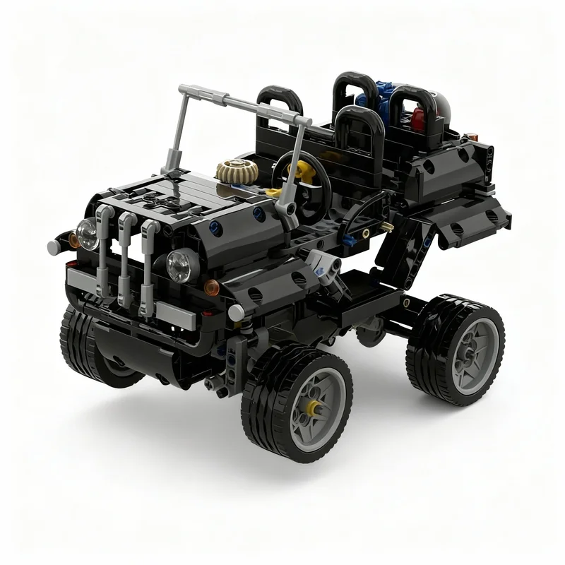 809pcs MOC Jeep Willys Technical Model Building Blocks Construction Toy Christmas Gifts DIY Creative Idea Education Birthday
809pcs MOC Jeep Willys Technical Model Building Blocks Construction Toy Christmas Gifts DIY Creative Idea Education Birthday