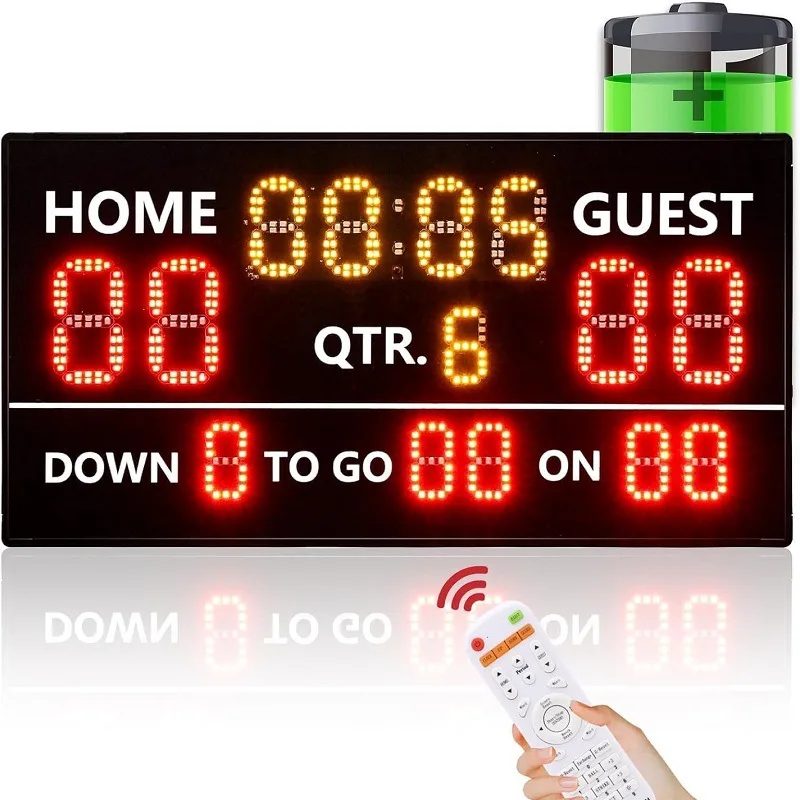 Перезаряжаемое футбольное табло, электронное табло для регби, пульт дистанционного управления для обучения, электронное табло для использования на открытом воздухе
Перезаряжаемое футбольное табло, электронное табло для регби, пульт дистанционного управления для обучения, электронное табло для использования на открытом воздухе