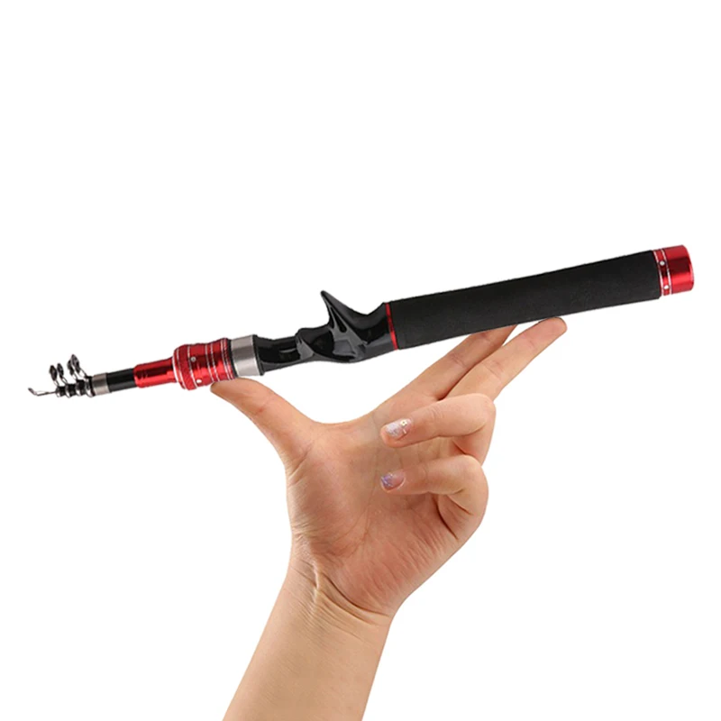 Ultra Short Telescopic Fishing Rod, Carbon Fiber Spinning Baitcasting, Portable Travel Fishing Rod, 1.5-2.4m
Ultra Short Telescopic Fishing Rod, Carbon Fiber Spinning Baitcasting, Portable Travel Fishing Rod, 1.5-2.4m