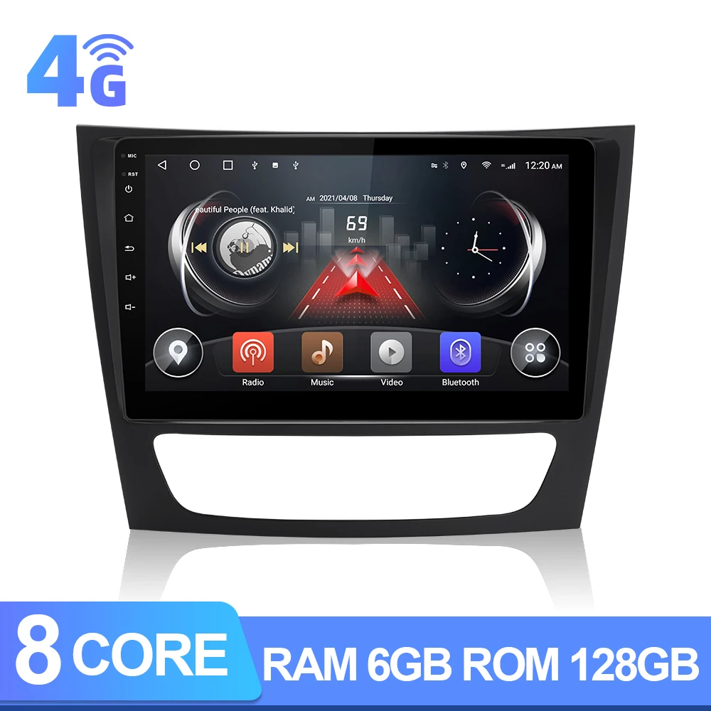 ISUDAR T72 Android 10 Auto Radio For Mercedes-Benz E-class W211/CLS-class 2005-2008 Multimedia Navigation Carplay Car Video Play
ISUDAR T72 Android 10 Auto Radio For Mercedes-Benz E-class W211/CLS-class 2005-2008 Multimedia Navigation Carplay Car Video Play