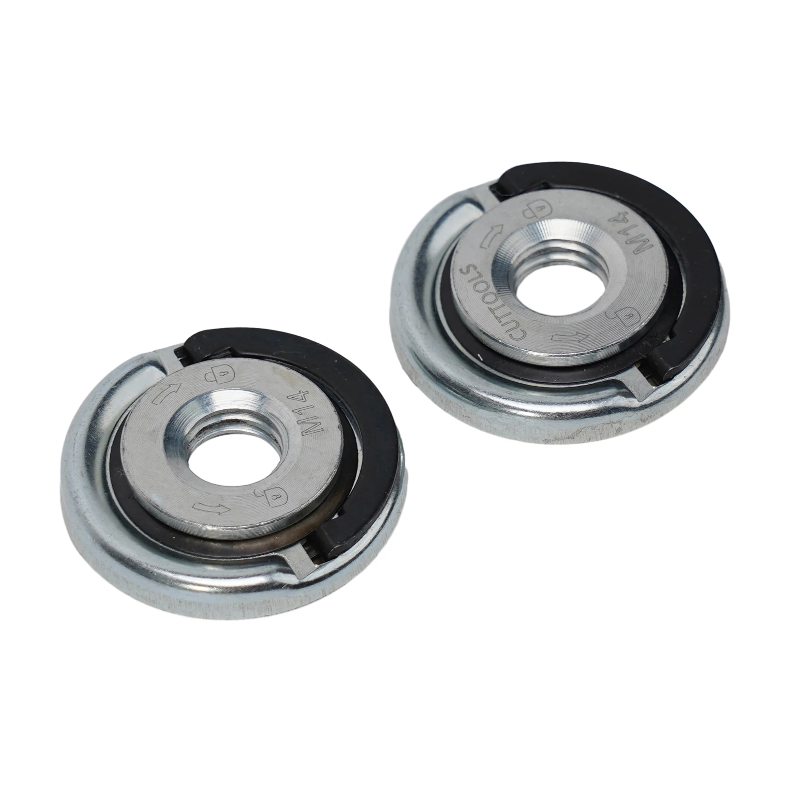 2Pcs Quick Release Flange Nut M14-Thread Self-Locking Grinder Pressing Plate Power Chuck Tools Angle Grinder Accessories
2Pcs Quick Release Flange Nut M14-Thread Self-Locking Grinder Pressing Plate Power Chuck Tools Angle Grinder Accessories