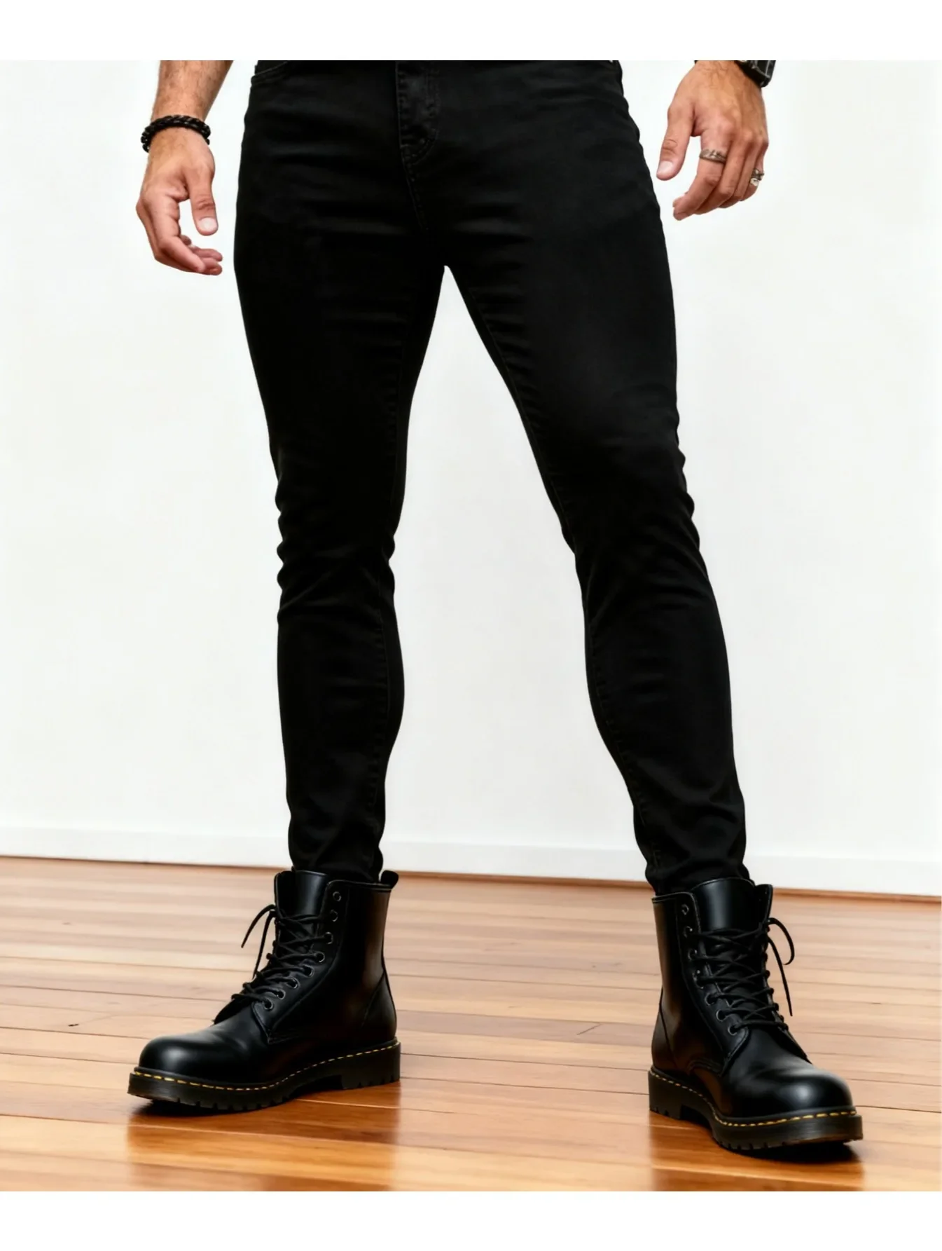 1PC Men's Slim Fit Stretch Jeans Solid Color Fashionable Versatile For All Seasons Perfect Gift
1PC Men's Slim Fit Stretch Jeans Solid Color Fashionable Versatile For All Seasons Perfect Gift