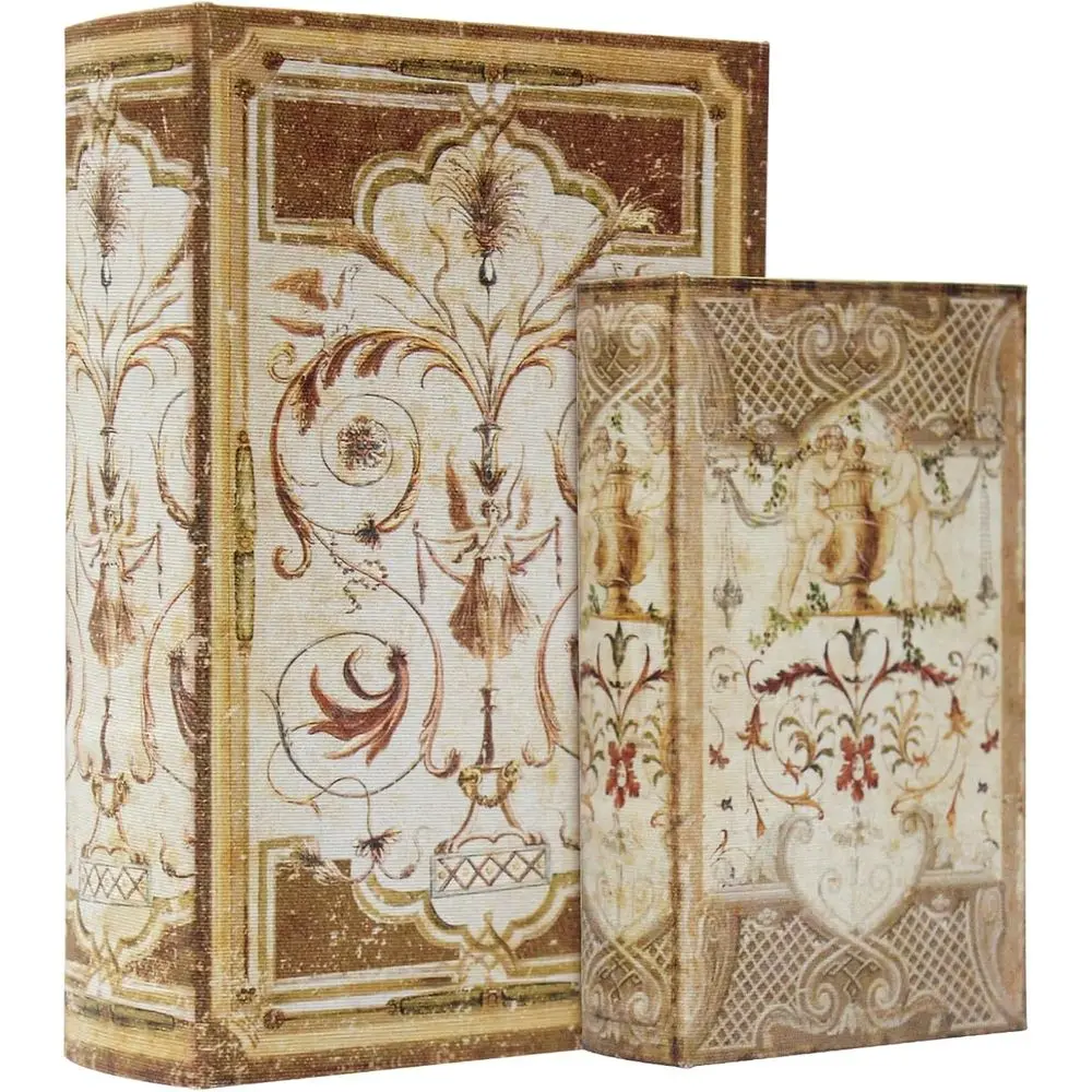 Набор книжных коробок для хранения из ткани в стиле ретро, магнитный замок, деревянный стиль из 2 предметов, скрытый отсек для ювелирных изделий и наличных денег
Набор книжных коробок для хранения из ткани в стиле ретро, магнитный замок, деревянный стиль из 2 предметов, скрытый отсек для ювелирных изделий и наличных денег