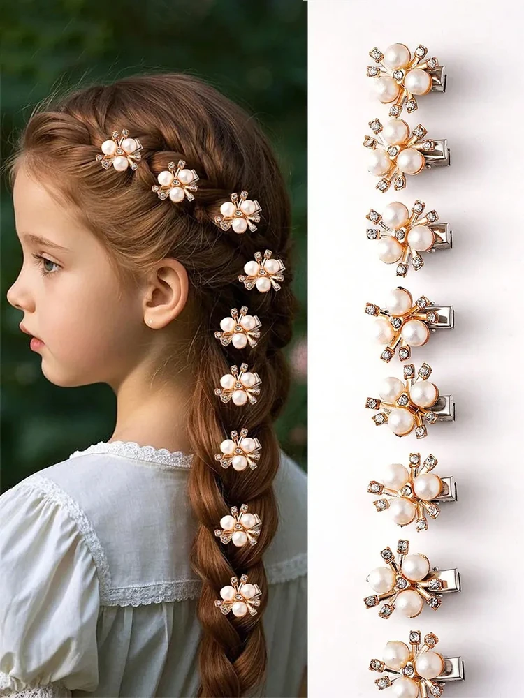 50Pcs Cute Cartoon Princess Hairpin Kids Girls Hair Clips Pearl Flowers Accessories for Children Hairclip Headdress Hairgrips
50Pcs Cute Cartoon Princess Hairpin Kids Girls Hair Clips Pearl Flowers Accessories for Children Hairclip Headdress Hairgrips
