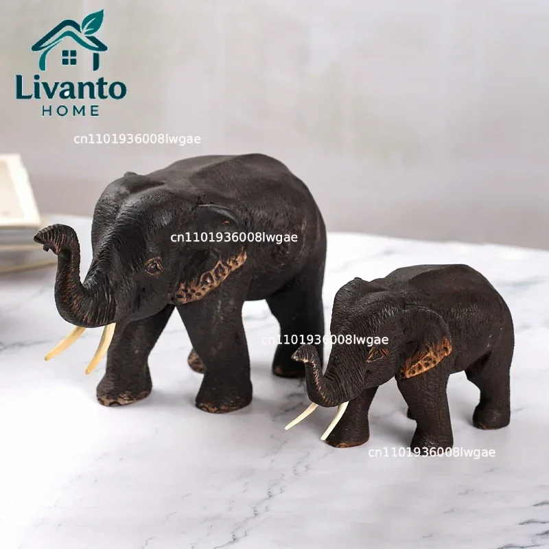 Thai Solid Wood Elephant Carving Craft Living Room TV Cabinet Decorative Ornament Desktop Fortune Living Space Decoration
Thai Solid Wood Elephant Carving Craft Living Room TV Cabinet Decorative Ornament Desktop Fortune Living Space Decoration