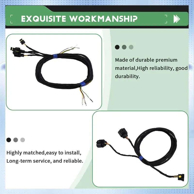 NEW-Blind Spot Side Assist Lane Change Wire Cable Harness 2Q0907685B For Passat B8 2015-2025
NEW-Blind Spot Side Assist Lane Change Wire Cable Harness 2Q0907685B For Passat B8 2015-2025