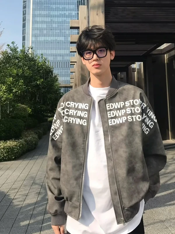 Мужская бейсбольная куртка American Sle: весенне-осенняя, свободного кроя, в стиле High Street Hiphop, с эффектом премиум-класса, крутая летная куртка-бомбер, верхняя одежда
Мужская бейсбольная куртка American Sle: весенне-осенняя, свободного кроя, в стиле High Street Hiphop, с эффектом премиум-класса, крутая летная куртка-бомбер, верхняя одежда