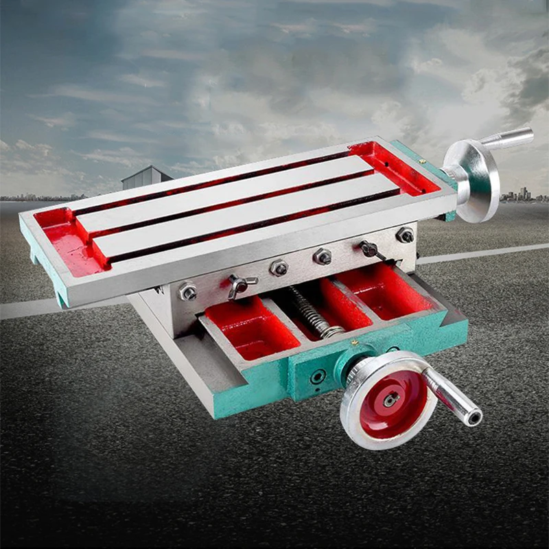 350*140 Cross Slide Table Heavy-duty Precision Drilling And Milling Cross Table Multifunctional Guide Rail Hand-cranked Small
350*140 Cross Slide Table Heavy-duty Precision Drilling And Milling Cross Table Multifunctional Guide Rail Hand-cranked Small