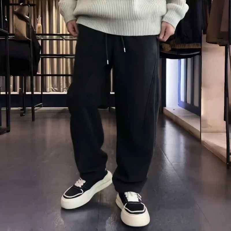 Spring Casual Pants for Men's High-end, Thick and Versatile Slim and Loose Straight-leg Sleeved Pants
Spring Casual Pants for Men's High-end, Thick and Versatile Slim and Loose Straight-leg Sleeved Pants