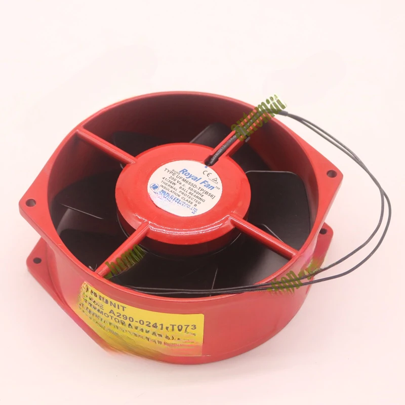Y+1PC New for ROYAL FAN UFM655D-TPB56 200V 43/40W high temperature resistant fan#QW
Y+1PC New for ROYAL FAN UFM655D-TPB56 200V 43/40W high temperature resistant fan#QW