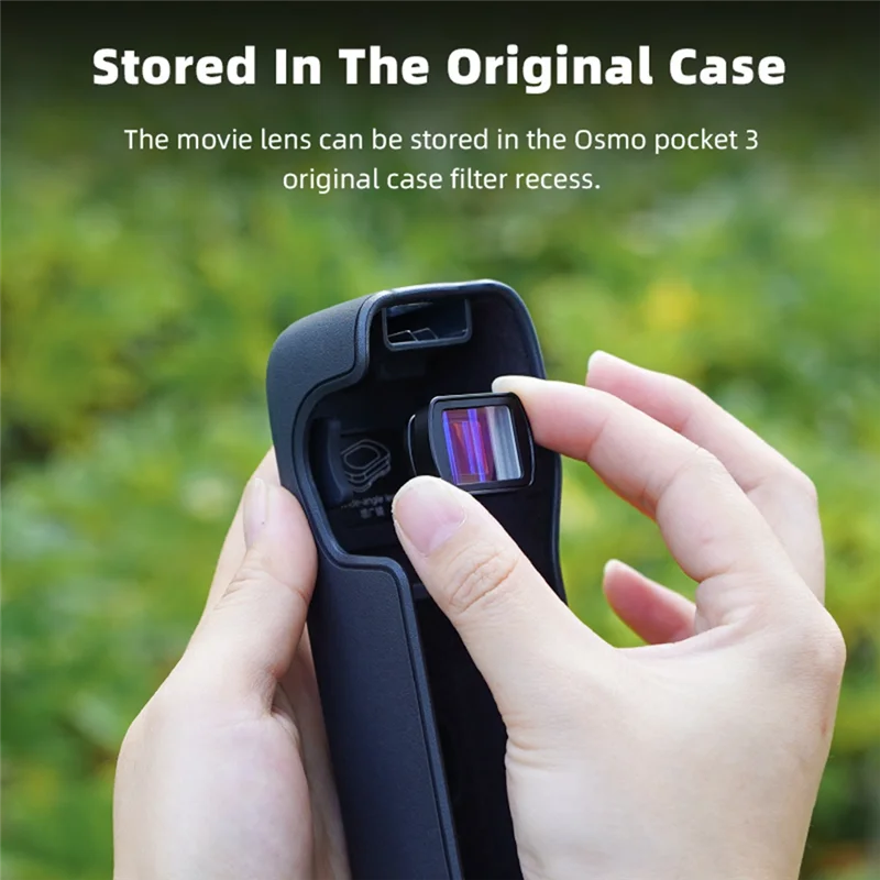 Daily Wide Angle Lens Filter For DJI Osmo Pocket 3 Professional HD Magnetic Structure Lens Protect Gimbal Camera Replacement
Daily Wide Angle Lens Filter For DJI Osmo Pocket 3 Professional HD Magnetic Structure Lens Protect Gimbal Camera Replacement