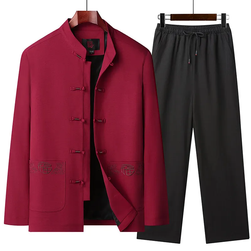 men's fashion sets (jacket + trousers) 2025 spring men coat Cotton jackets spring long sleeve High quality tops male Two Piece
men's fashion sets (jacket + trousers) 2025 spring men coat Cotton jackets spring long sleeve High quality tops male Two Piece