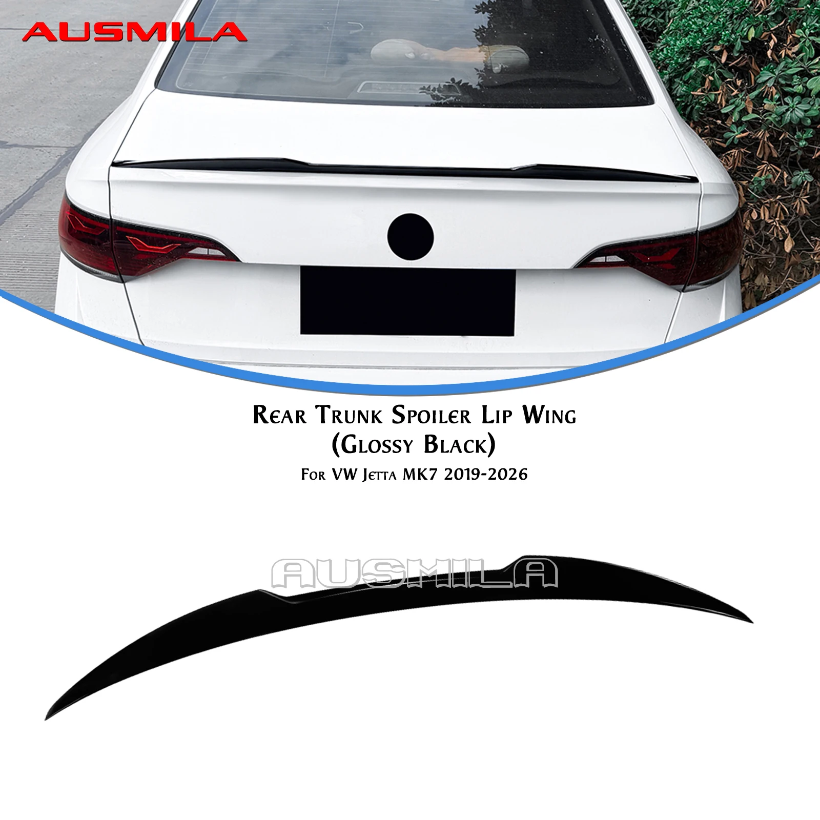 M4 Style Car Rear Spoiler Trunk Lid Wing Tail Lip For Volkswagen VW Jetta MK7 2019 2021 2022 2023 2024 2025 2026
M4 Style Car Rear Spoiler Trunk Lid Wing Tail Lip For Volkswagen VW Jetta MK7 2019 2021 2022 2023 2024 2025 2026