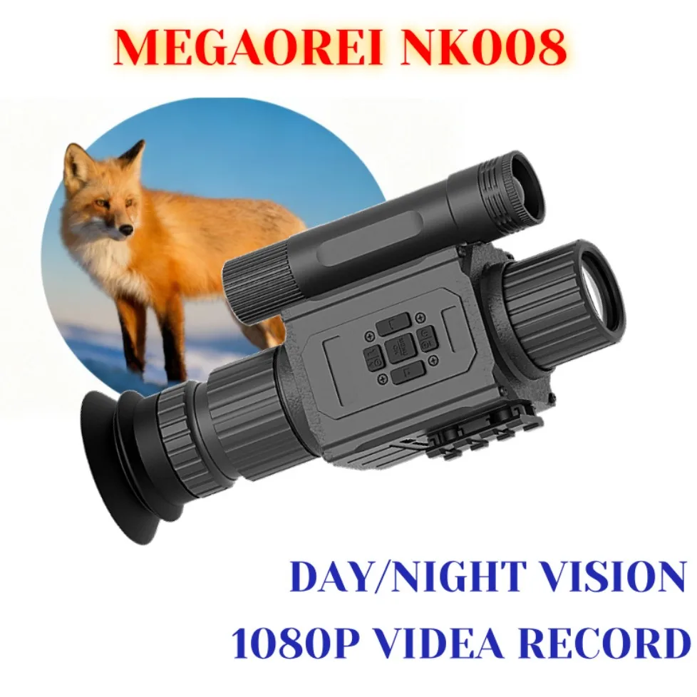1080p Night Vision Hunting Sight - Megaorei NK008 Monocular: IR Infrared Camcorder with DVR Video Function
1080p Night Vision Hunting Sight - Megaorei NK008 Monocular: IR Infrared Camcorder with DVR Video Function