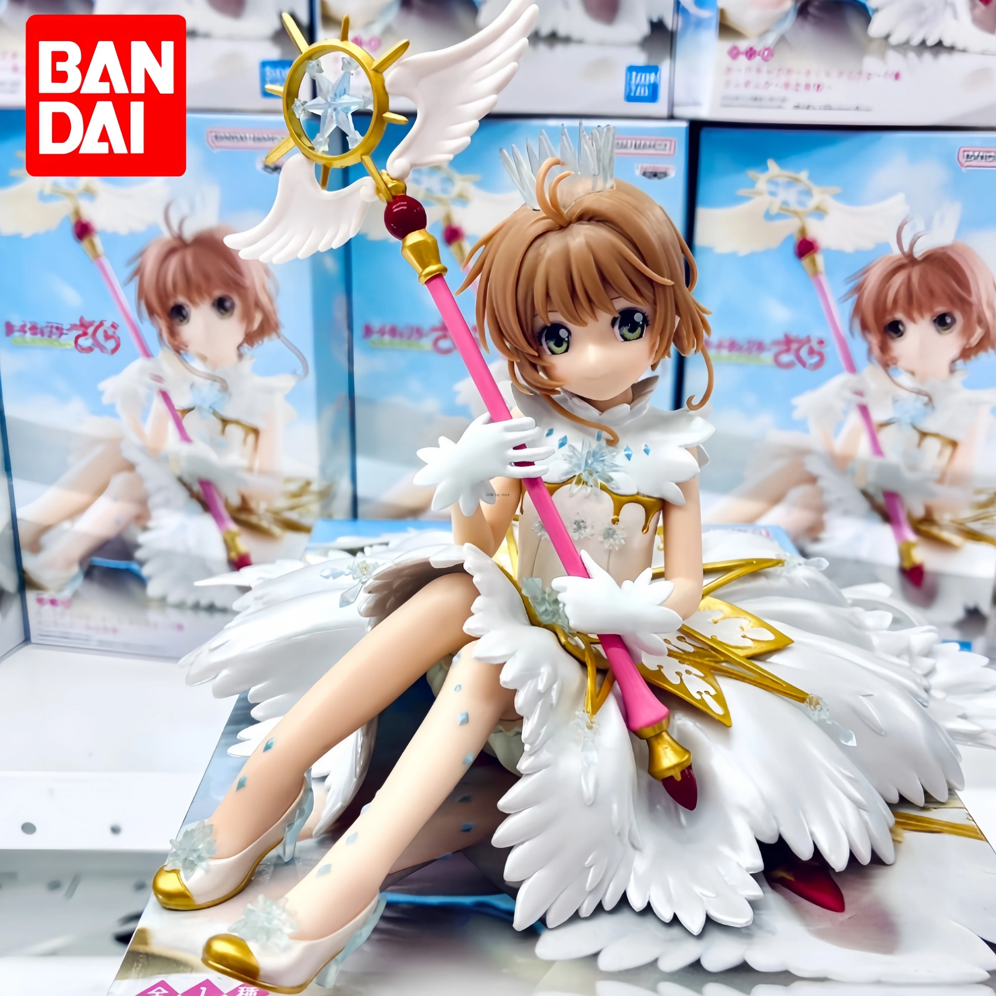 Banpresto Cardcaptor Sakura Clear Card Sitting Figure Cute Magical Girl PVC Statue Licensed Anime Desktop Decor Gift For Fans
Banpresto Cardcaptor Sakura Clear Card Sitting Figure Cute Magical Girl PVC Statue Licensed Anime Desktop Decor Gift For Fans