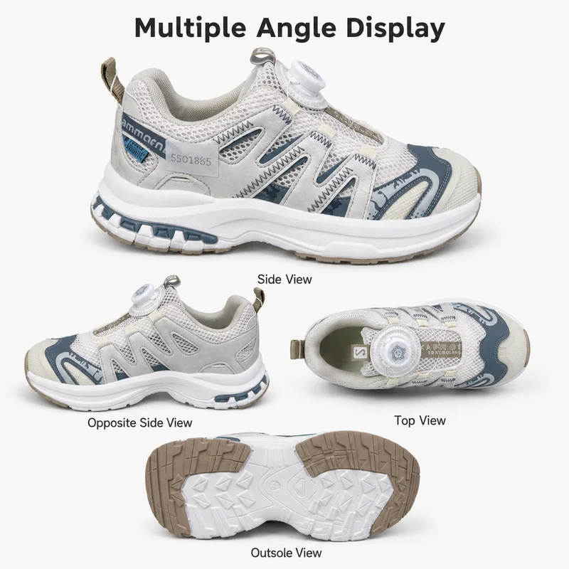 Breathable Mesh Sneakers Rotary Buckle Sports Shoes Lightweight Non Slip Dad Shoes for Boys Girls Outdoor Walking School
Breathable Mesh Sneakers Rotary Buckle Sports Shoes Lightweight Non Slip Dad Shoes for Boys Girls Outdoor Walking School