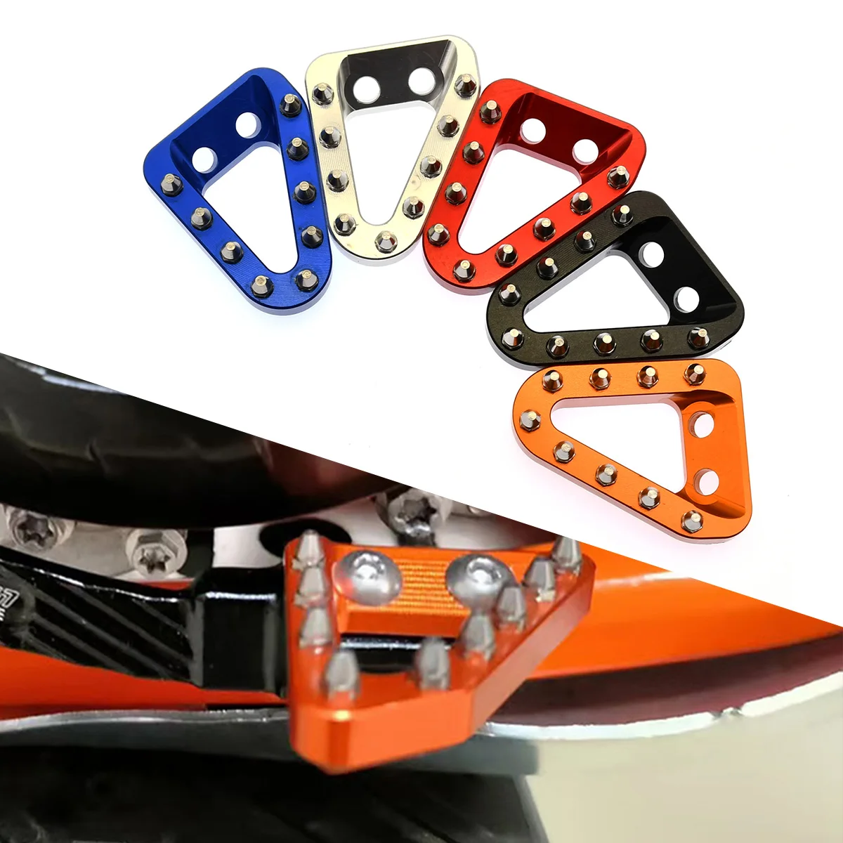 For GasGas EX F/ EC F/ MC F For KTM XC/XCF/XCW/SX/SXF/EXC/EXCF/TPi/6D Motorcycle Rear Brake Pedal Lever Step Plate Tip
For GasGas EX F/ EC F/ MC F For KTM XC/XCF/XCW/SX/SXF/EXC/EXCF/TPi/6D Motorcycle Rear Brake Pedal Lever Step Plate Tip