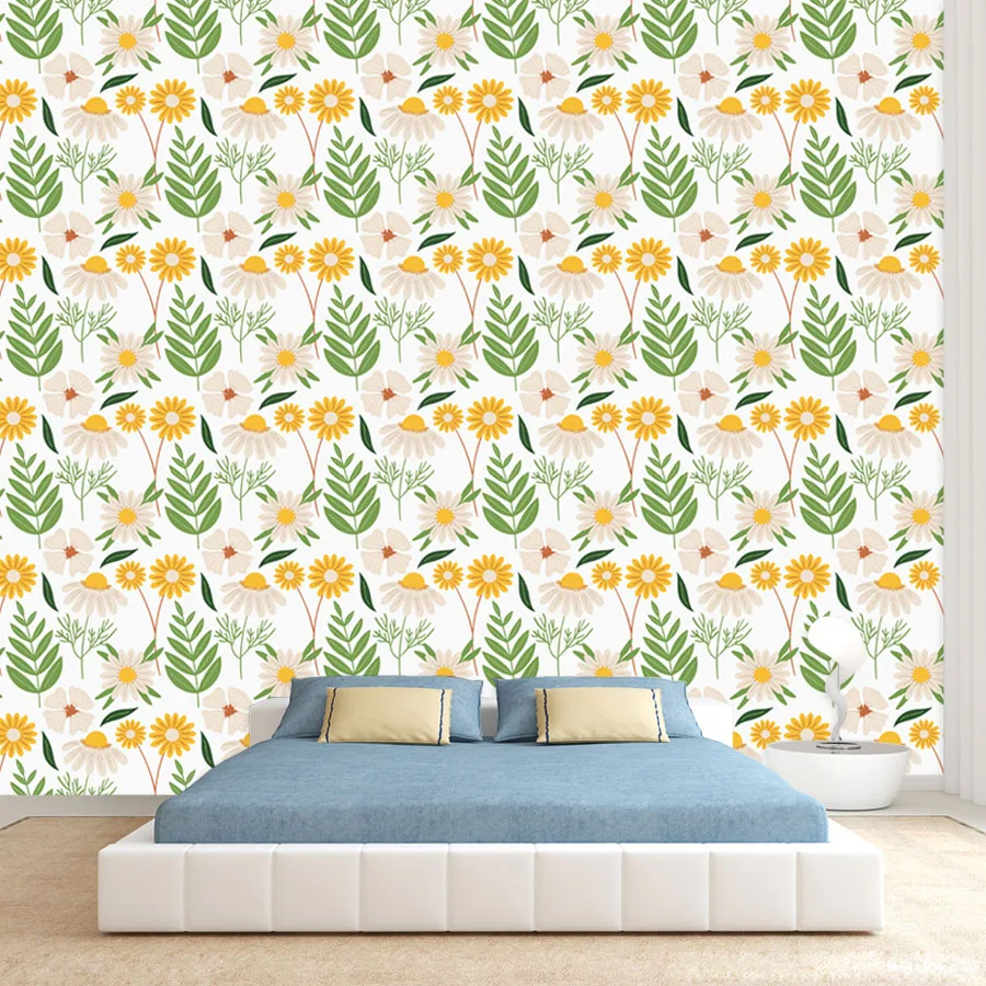 15+, Self Adhesive Optional, Girly Natural Floral Yellow White Flowers Wallpapers for Living Room Art Home Decor Furniture Mural
15+, Self Adhesive Optional, Girly Natural Floral Yellow White Flowers Wallpapers for Living Room Art Home Decor Furniture Mural