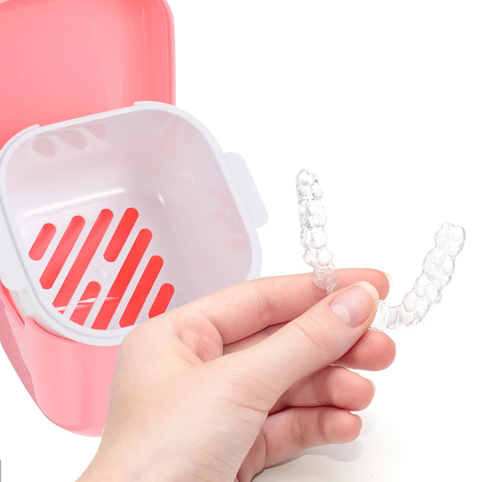Retainer Case Mouth Guard Case Protective Denture Box Exquisite Small Portable Lightweight Multi-Functional Brace Jewelry
Retainer Case Mouth Guard Case Protective Denture Box Exquisite Small Portable Lightweight Multi-Functional Brace Jewelry
