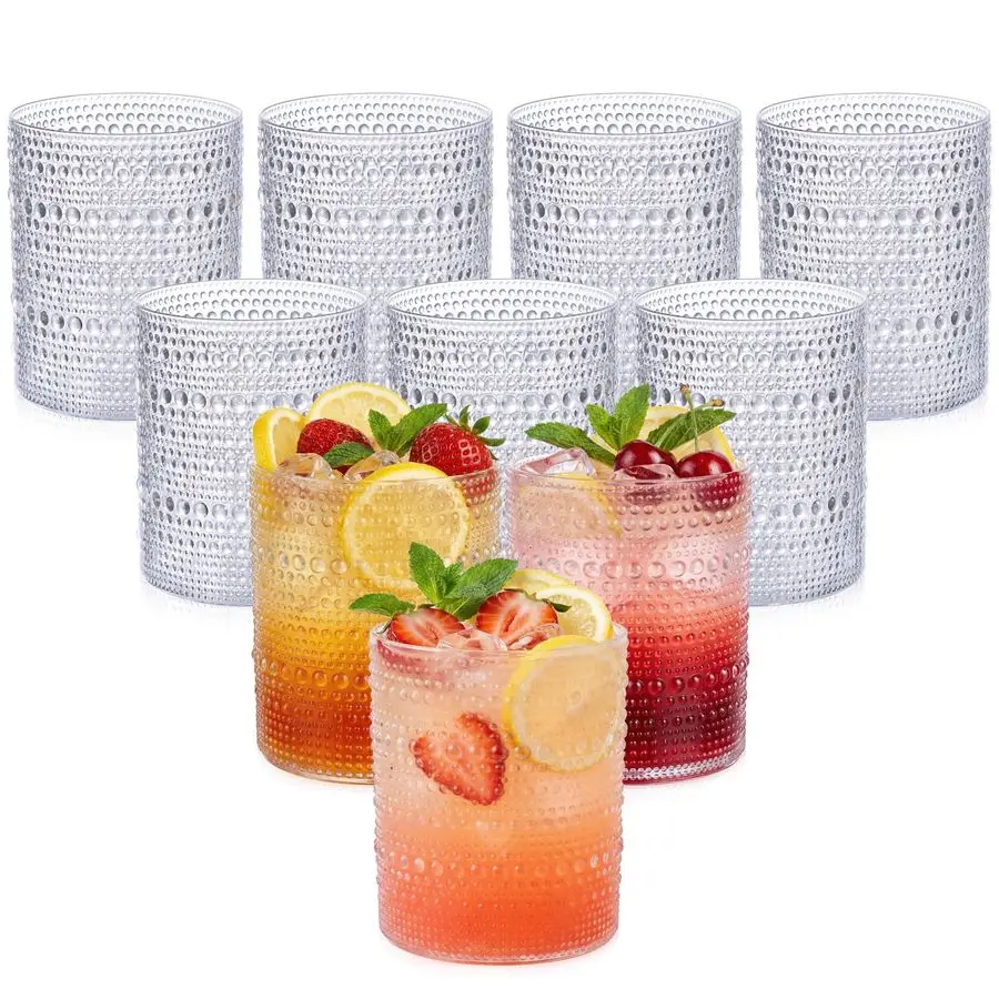 Набор из 24 пластиковых стаканов с бусинами, 400 мл, прозрачные, винтажные, одноразовые, для сока, вина, вечеринок
Набор из 24 пластиковых стаканов с бусинами, 400 мл, прозрачные, винтажные, одноразовые, для сока, вина, вечеринок