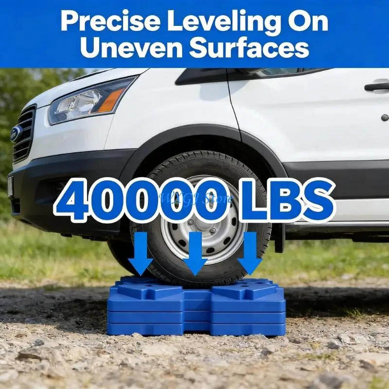 37JE Premium Plastic Campers Trailer Tire Stabilizer Support Blocks Non Slip Design
37JE Premium Plastic Campers Trailer Tire Stabilizer Support Blocks Non Slip Design
