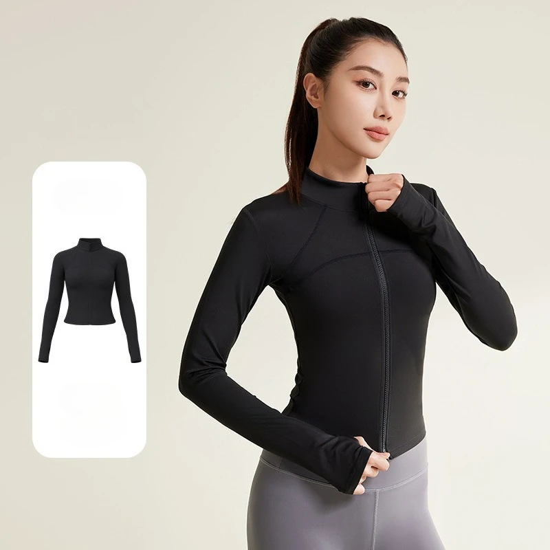 Spring and Summer 2026 New Women's Lightweight Yoga Jacket Sunscreen Breathable Jacket Tight Riding Top Fitness Running Jacket
Spring and Summer 2026 New Women's Lightweight Yoga Jacket Sunscreen Breathable Jacket Tight Riding Top Fitness Running Jacket