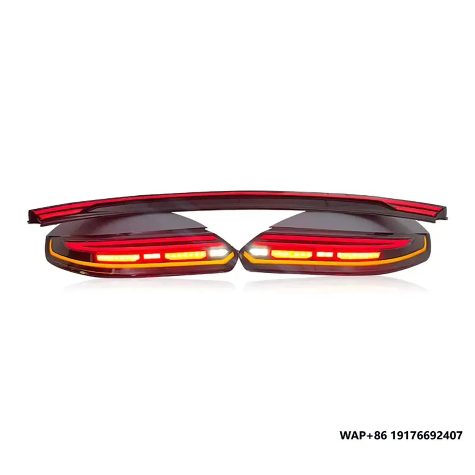 Pair New Style Taillight With Middle Light Tail Lights Assembly Upgrade for ‘Porsche Panamera 970.1 970.2 2010-2016 Rear Lamp
Pair New Style Taillight With Middle Light Tail Lights Assembly Upgrade for ‘Porsche Panamera 970.1 970.2 2010-2016 Rear Lamp
