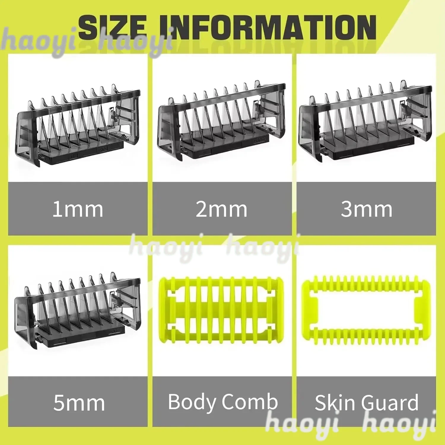 Guide Comb Guards Fit for QP2520, QP2530, QP2620, QP2630, QP6510, QP6520 Face Hair Clippers Beard Trimmer Shaver
Guide Comb Guards Fit for QP2520, QP2530, QP2620, QP2630, QP6510, QP6520 Face Hair Clippers Beard Trimmer Shaver