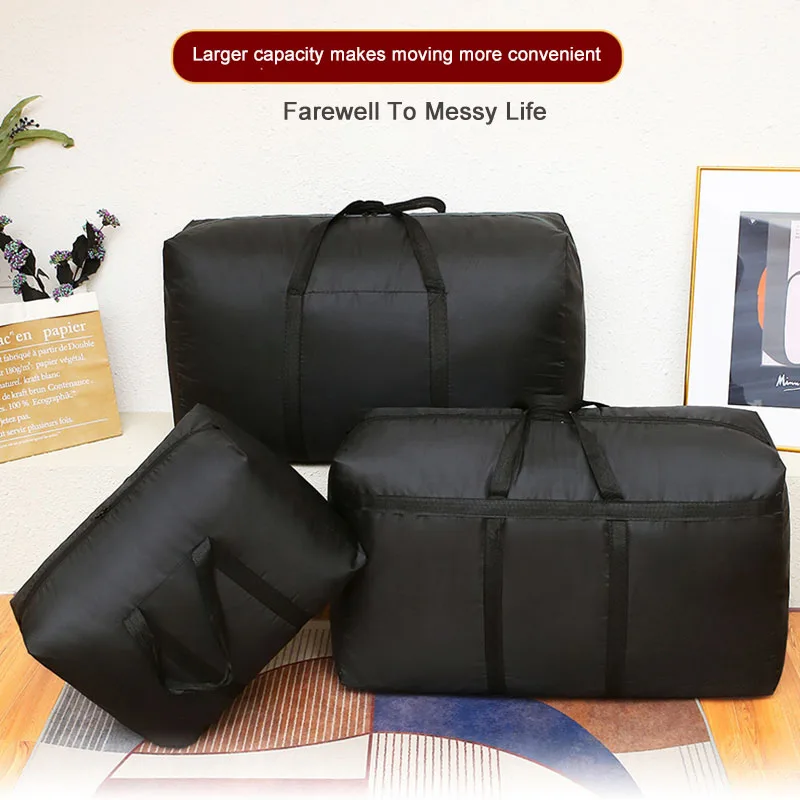 super large capacity travel duffel bag foldable luggage travel bag Waterproof Polyester Organizer Cloth Quilt Storage Bag 
super large capacity travel duffel bag foldable luggage travel bag Waterproof Polyester Organizer Cloth Quilt Storage Bag
